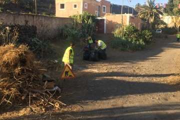 Limpieza a fondo del Barranco de Tundidor (Foto TA)